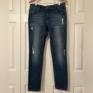 DL1961 Florence Insta-Sculpt Mid-Rise, Skinny Ankle Jeans in Sydney Wash